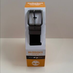 Men’s NWT‎ Timberland Reversible Full Grain Leather Belt Cut to Fit 28–44”